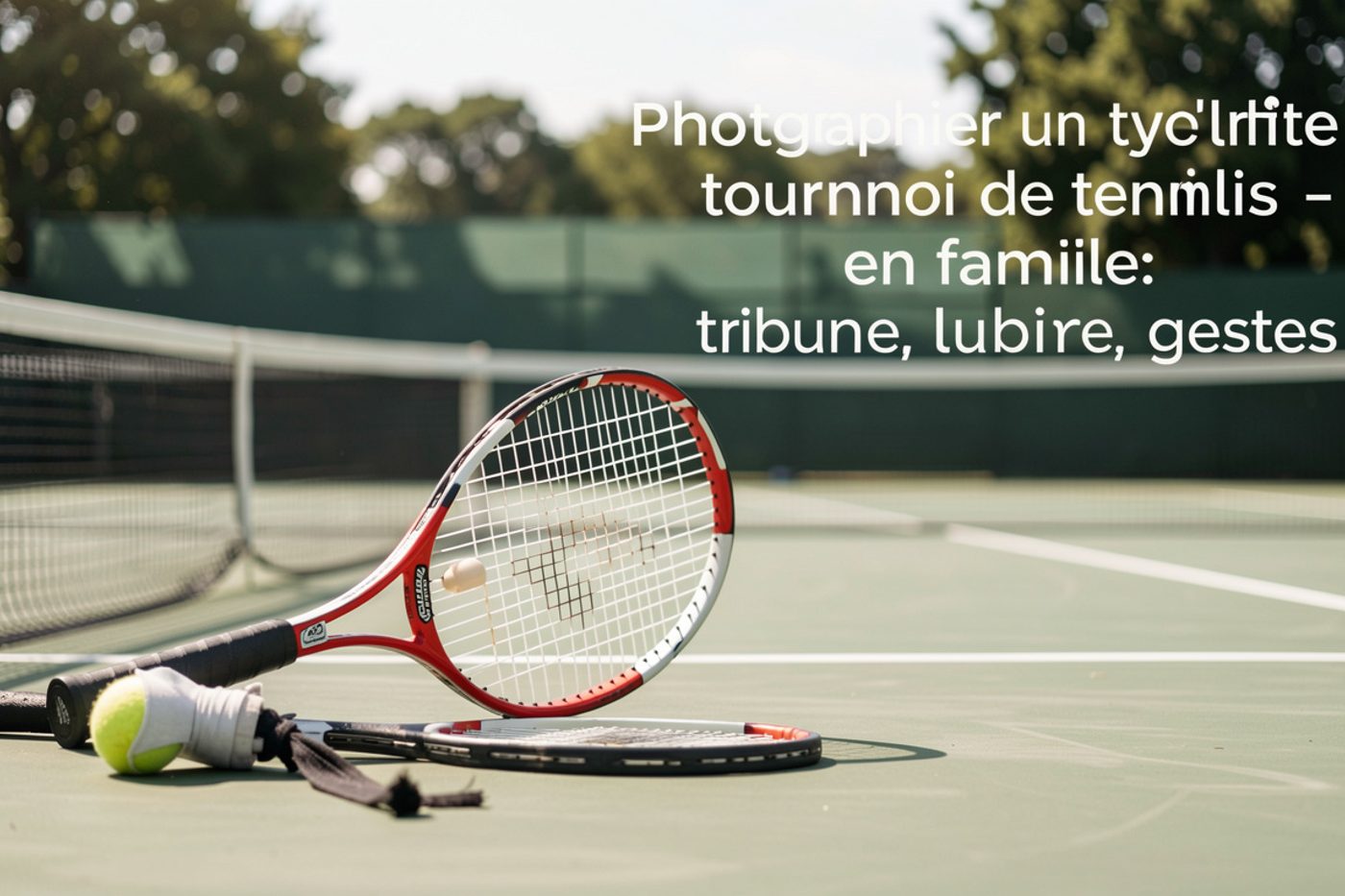Photographier un tournoi de tennis en famille : tribune, lumière, gestes