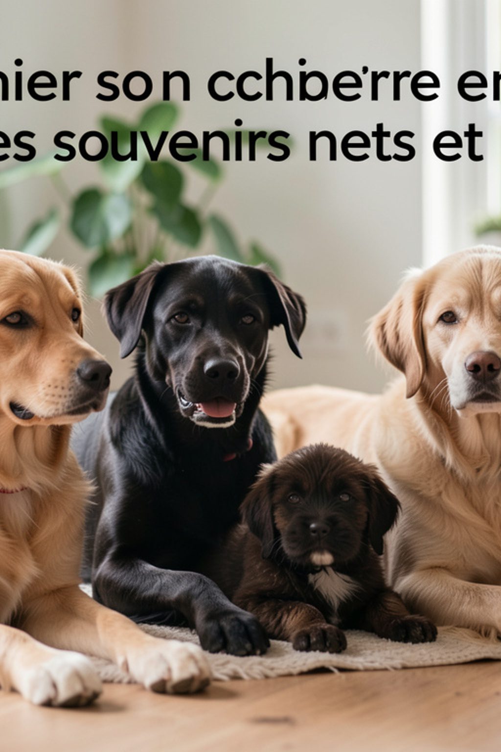 Photographier son chien en famille : réussir des souvenirs nets et naturels